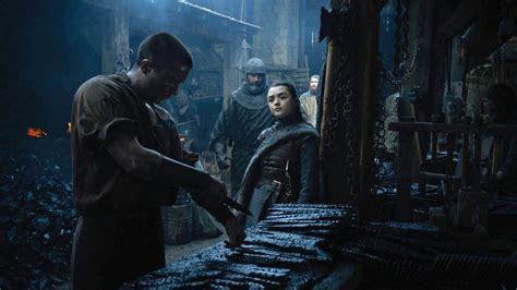 Maisie Williams discusses Aryas first Game of。